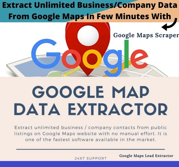 Google map data extractor